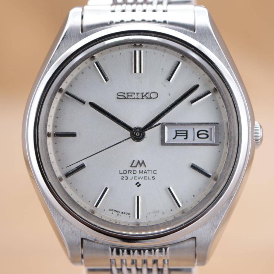 セイコー ロードマチック 5606-7070 SEIKO LORD MATIC メンズ 自動巻き 37mm 1970年製 OH済 仕上済 【6ヶ月保証】 CH807 | SEIKO | 02