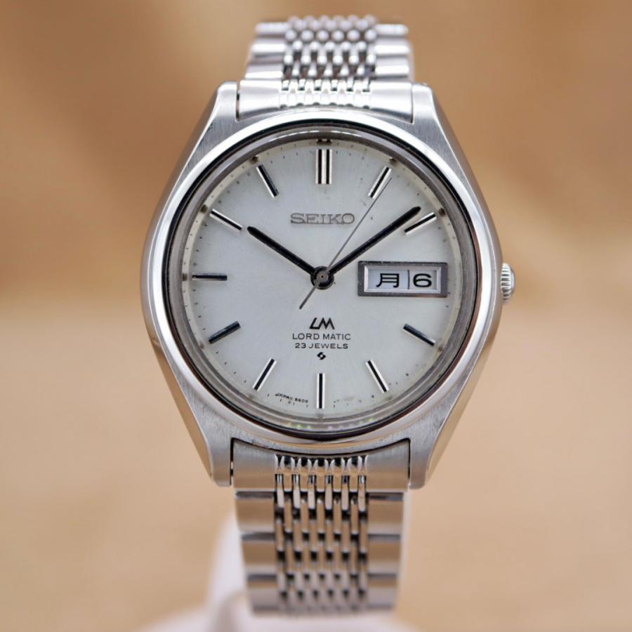 セイコー ロードマチック 5606-7070 SEIKO LORD MATIC メンズ 自動巻き 37mm 1970年製 OH済 仕上済 【6ヶ月保証】 CH807 | SEIKO | 01