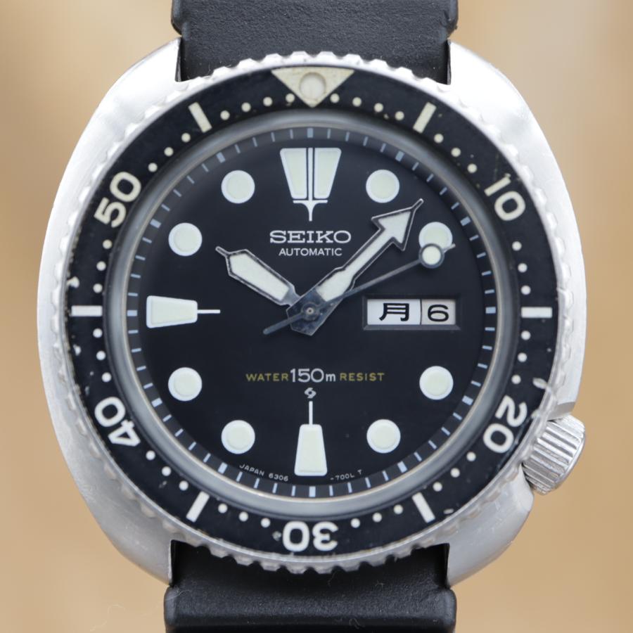 セイコー サードダイバー 6306-7001  SEIKO 3rd DIVER 150m メンズ 自動巻き 44mm 1979年製 OH済 仕上済 【6ヶ月保証】 CH830 | SEIKO | 01