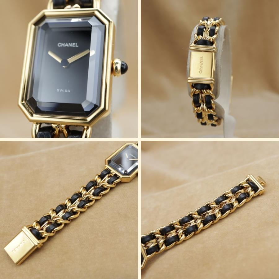 シャネル プルミエール Lサイズ H0001 CHANEL PREMIERE レディース クォーツ 20mm 1980~1990年代 電池交換済 仕上済 【6ヶ月保証】 CH846 | CHANEL | 06