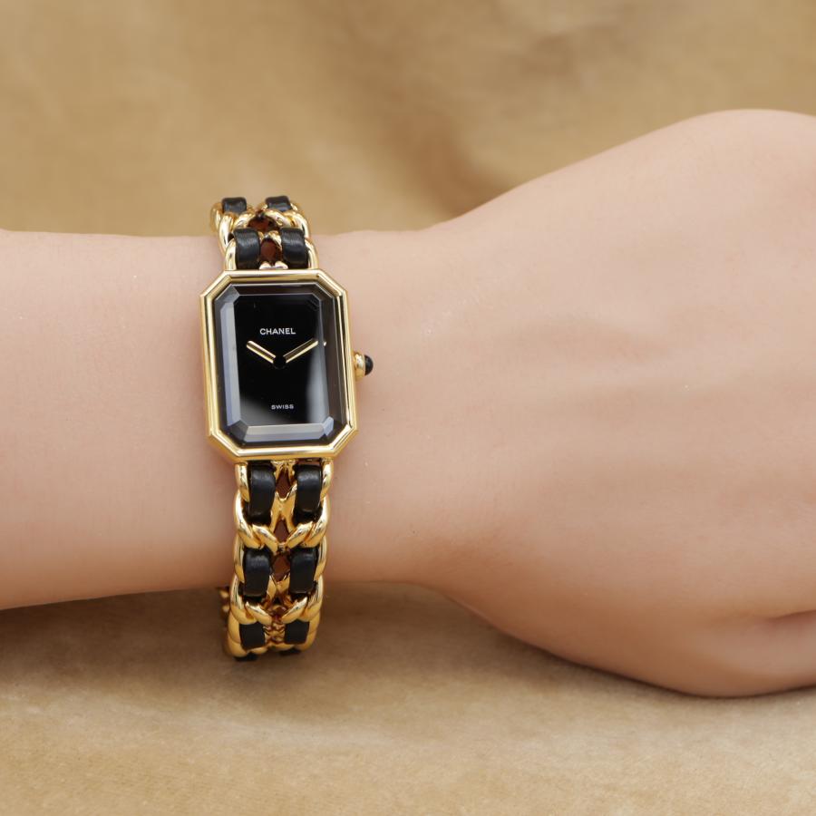 シャネル プルミエール Lサイズ H0001 CHANEL PREMIERE レディース クォーツ 20mm 1980~1990年代 電池交換済 仕上済 【6ヶ月保証】 CH846 | CHANEL | 08