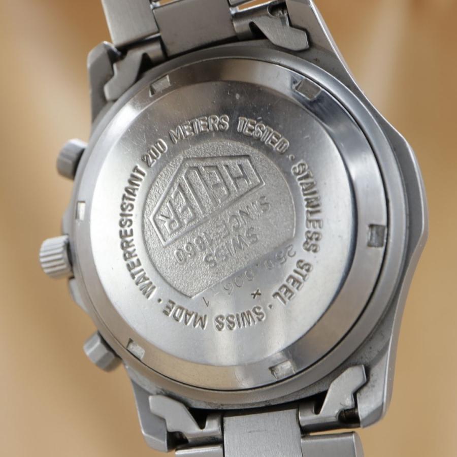タグホイヤー プロフェッショナル 250.006-1 TAG HEUER 2000 メンズ クォーツ 40mm 1980年代 電池交換済 【6ヶ月保証】 CH871 | TAG HEUER | 02