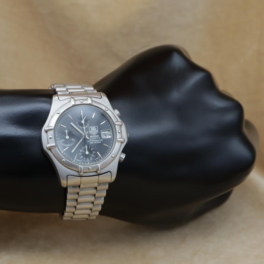 タグホイヤー プロフェッショナル 250.006-1 TAG HEUER 2000 メンズ クォーツ 40mm 1980年代 電池交換済 【6ヶ月保証】 CH871 | TAG HEUER | 08