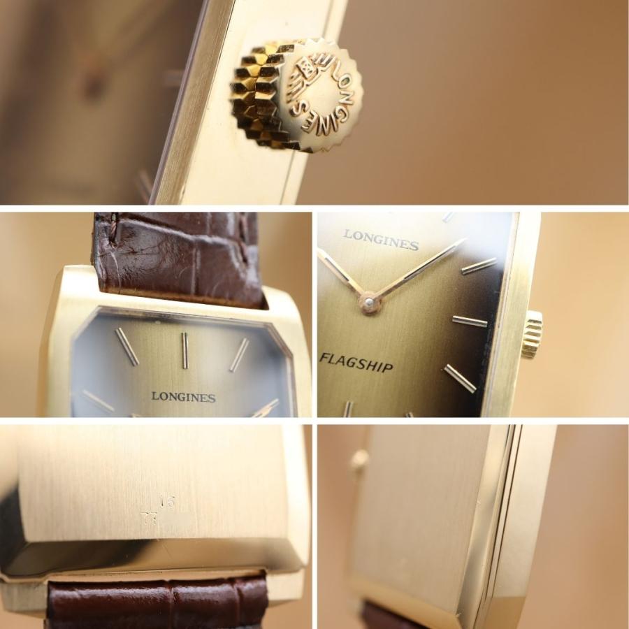 ロンジン フラッグシップ 希少 レア 4051 LONGINES FLAGSHIP Cal.428 18K メンズ 手巻き 27mm 1970年代 OH済 仕上済 【6ヶ月保証】 CH905 | LONGINES | 04