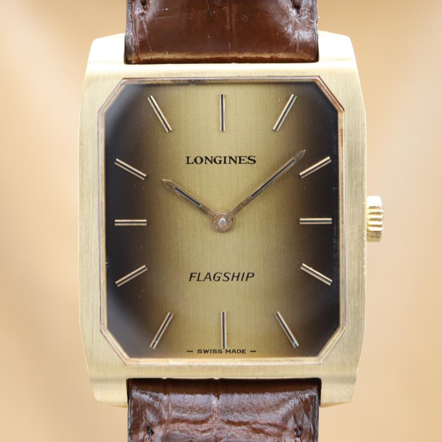 ロンジン フラッグシップ 希少 レア 4051 LONGINES FLAGSHIP Cal.428 18K メンズ 手巻き 27mm 1970年代 OH済 仕上済 【6ヶ月保証】 CH905 | LONGINES | 01