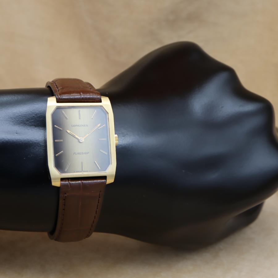ロンジン フラッグシップ 希少 レア 4051 LONGINES FLAGSHIP Cal.428 18K メンズ 手巻き 27mm 1970年代 OH済 仕上済 【6ヶ月保証】 CH905 | LONGINES | 08