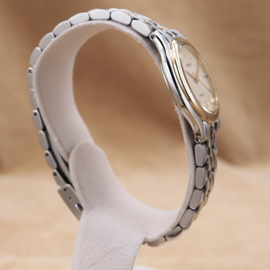 セイコー エクセリーヌ 4J41-0030 SEIKO EXCELINE レディース クォーツ 24mm 1999年製 電池交換済 簡易洗浄済 【6ヶ月保証】 CH90 | Exceline | 02
