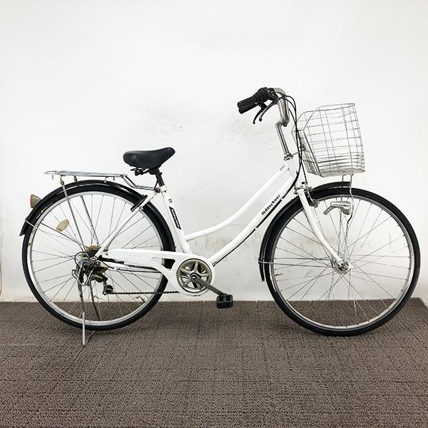 20%OFF】中古 自転車 街乗り用軽快車 国内メーカー 27インチ 外装6段 
