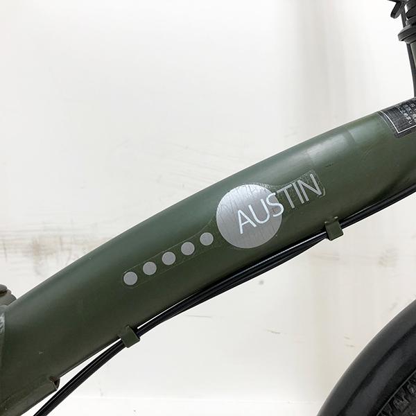 10%OFF】中古 自転車 激安 折り畳み自転車 国内メーカー AUSTIN 20