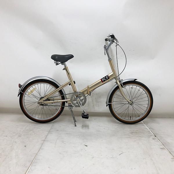 BRIDGESTONE picnica PCF 折りたたみ自転車 ゴールド 10%OFF】中古 自転車 激安 折り畳み自転車 ブリヂストン picnica PCF