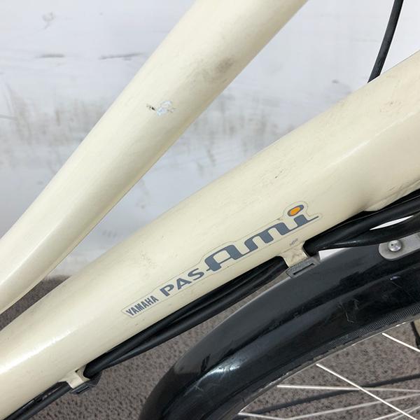 【中古】YAMAHA PAS ami ジャンク品　電動アシスト自転車 Yahoo!オークション -「yamaha pas ami」(自転車、サイクリング