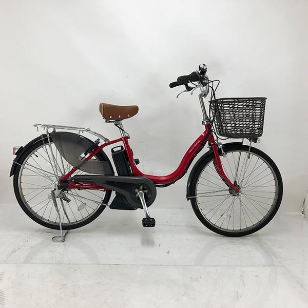 電動自転車 Panasonic Lithium vivi レッド　48★ 電動アシスト自転車 Panasonic パナソニック ビビYX 24インチ