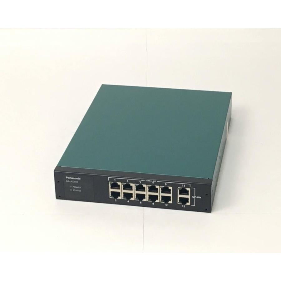 未使用 Panasonic スイッチングハブ GA-AS10T(PN25101) Panasonic（パナソニック） （新品） レイヤ2スイッチングハブ GA