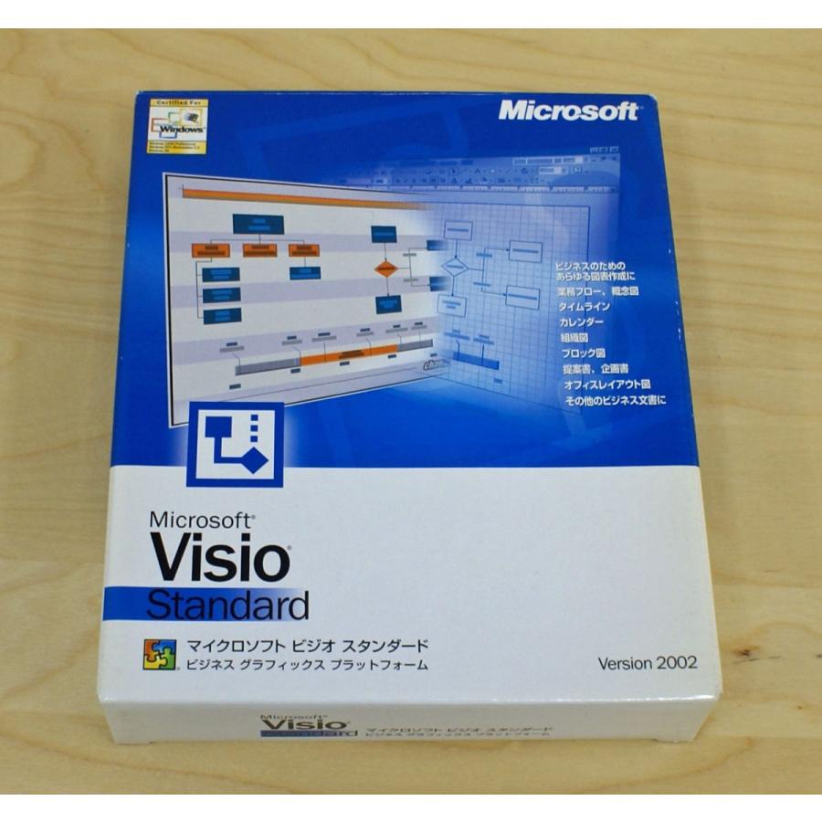 マイクロソフト （中古）Microsoft Visio Standard Version 2002 : kiki - 通販 - Yahoo ...