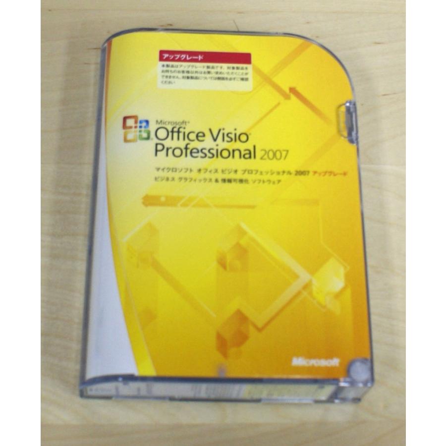 （中古）Microsoft Office Visio Professional 2007 アップグレード [CD-ROM]｜chu-konomori