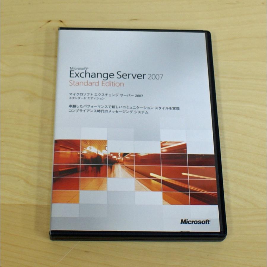 （中古）Microsoft Exchange Server 2007 Standard Edition 日本語版 5クライアントアクセスライセンス付の画像
