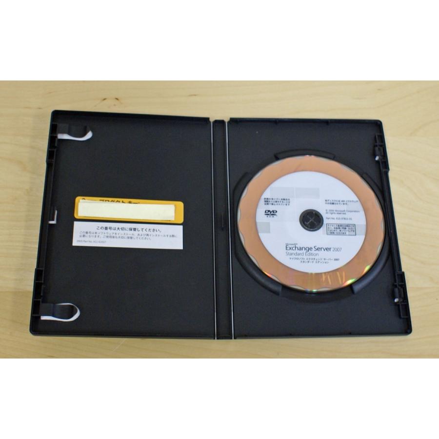 （中古）Microsoft Exchange Server 2007 Standard Edition 日本語版 5クライアントアクセスライセンス付の画像