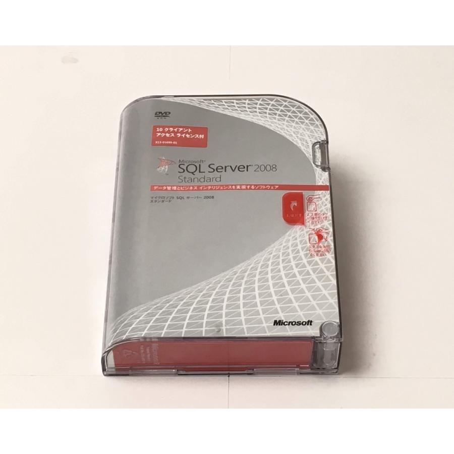 マイクロソフト（Microsoft） （中古）SQL Server 2008 Standard 日本語版 10CAL 付き : kiki ...