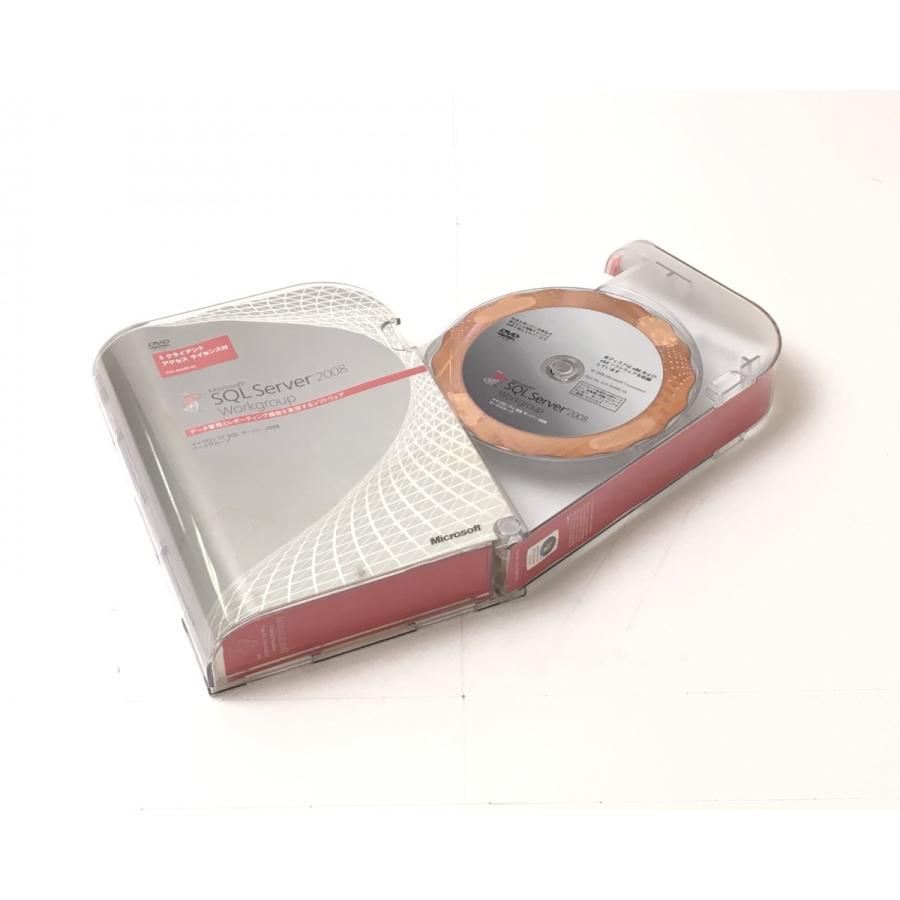 （中古）SQL Server 2008 Workgroup 日本語版 5CAL 付き_2