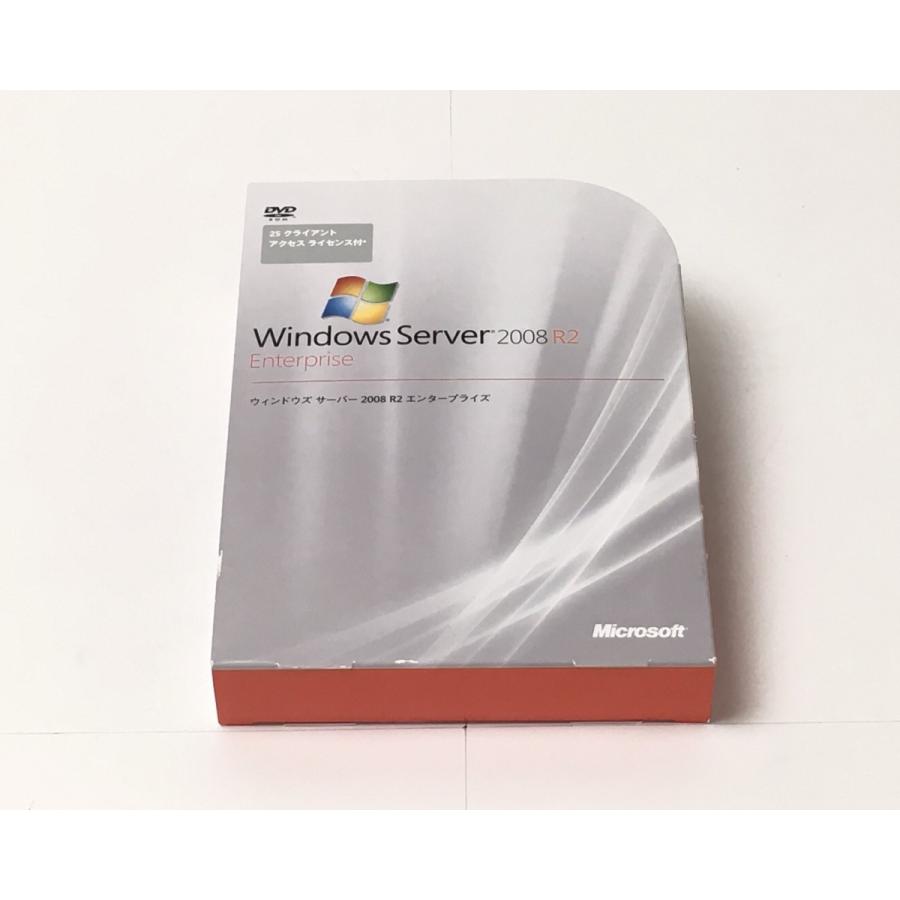 マイクロソフト （中古）Microsoft Windows Server 2008 R2 Enterprise (25 クライアント アクセス ...