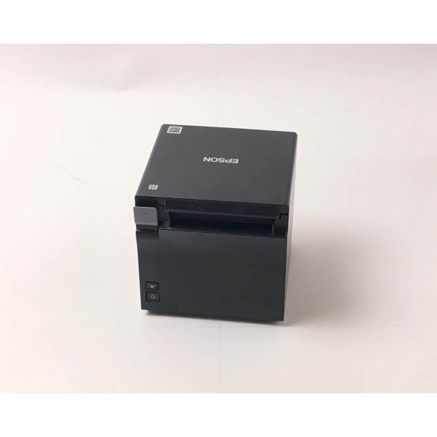 （優良中古）EPSON レシートプリンタ TM-M30(USB・LAN・Bluetooth/80mm)ブラック｜chu-konomori