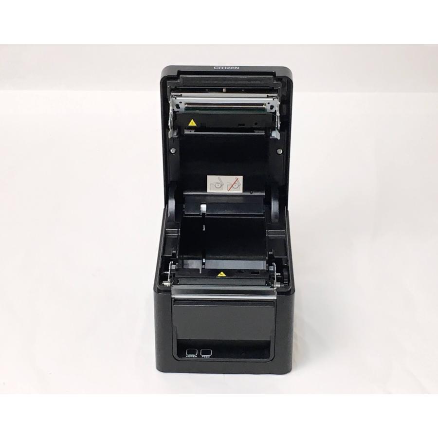 中古）CITIZEN レシートプリンタ CT-S253(USB・LAN/80mm)ブラック