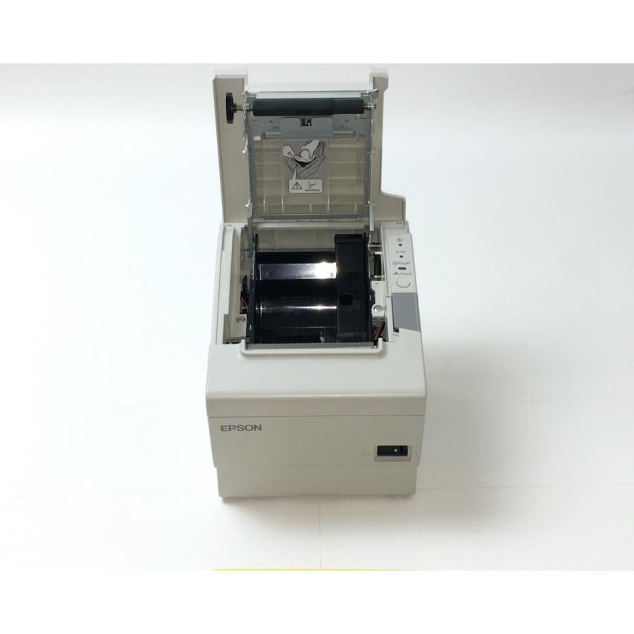（中古）EPSON レシートプリンター　TM-T885(USB/58mm)ホワイト（電源別売）｜chu-konomori｜02