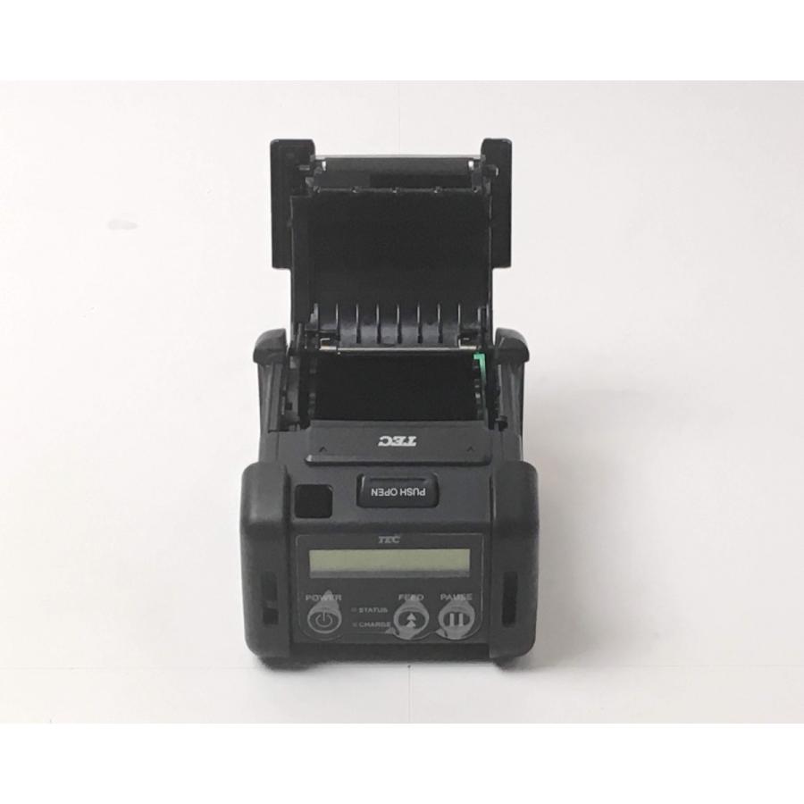 優良中古）TEC ポータブルプリンター B-EP2DL-GH40-R 赤外線 : kiki
