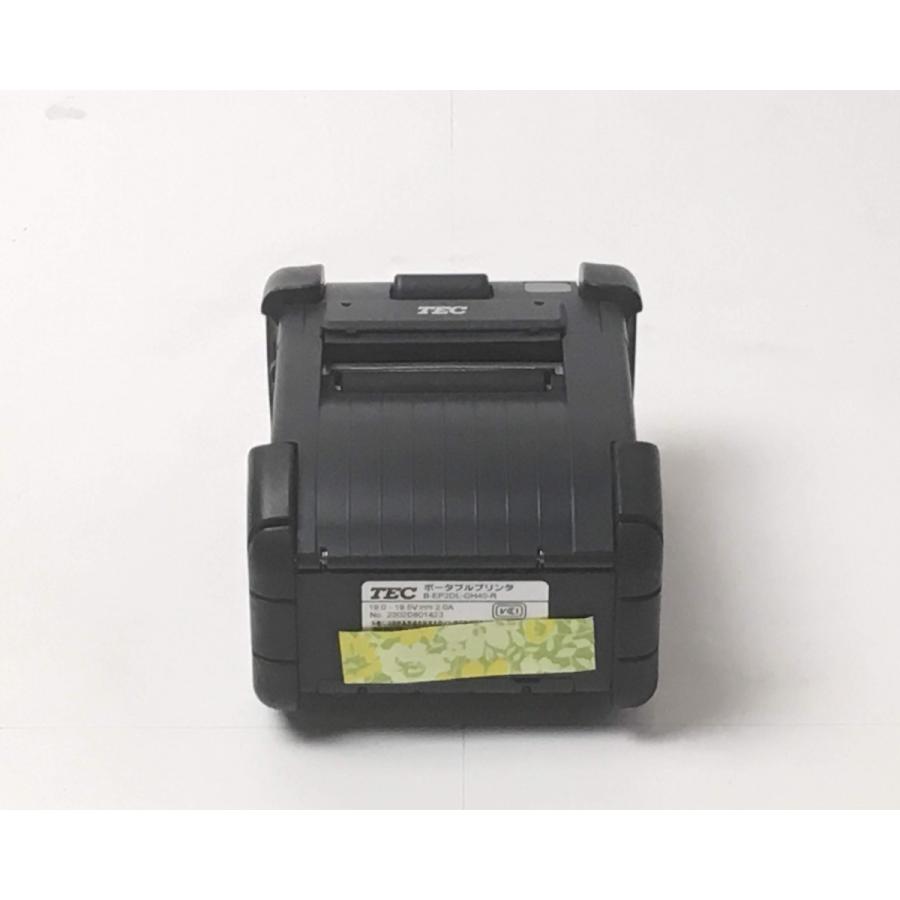 優良中古）TEC ポータブルプリンター B-EP2DL-GH40-R 赤外線 : kiki