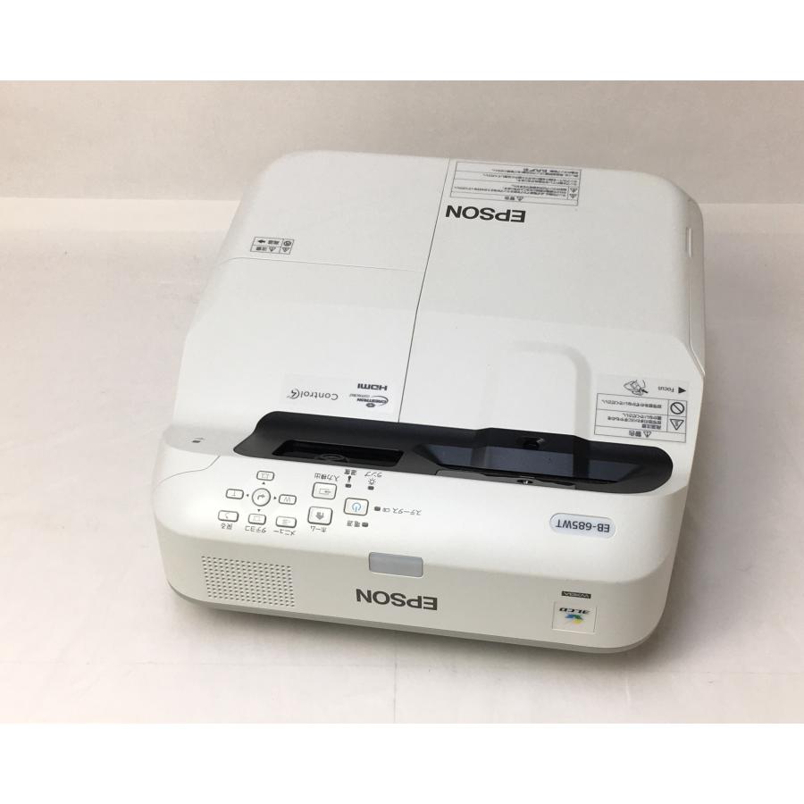 超短焦点ビジネスプロジェクター　EPSON EB-685WT【中古】 エプソン（EPSON） （優良中古）EPSON 超短焦点プロジェクター EB