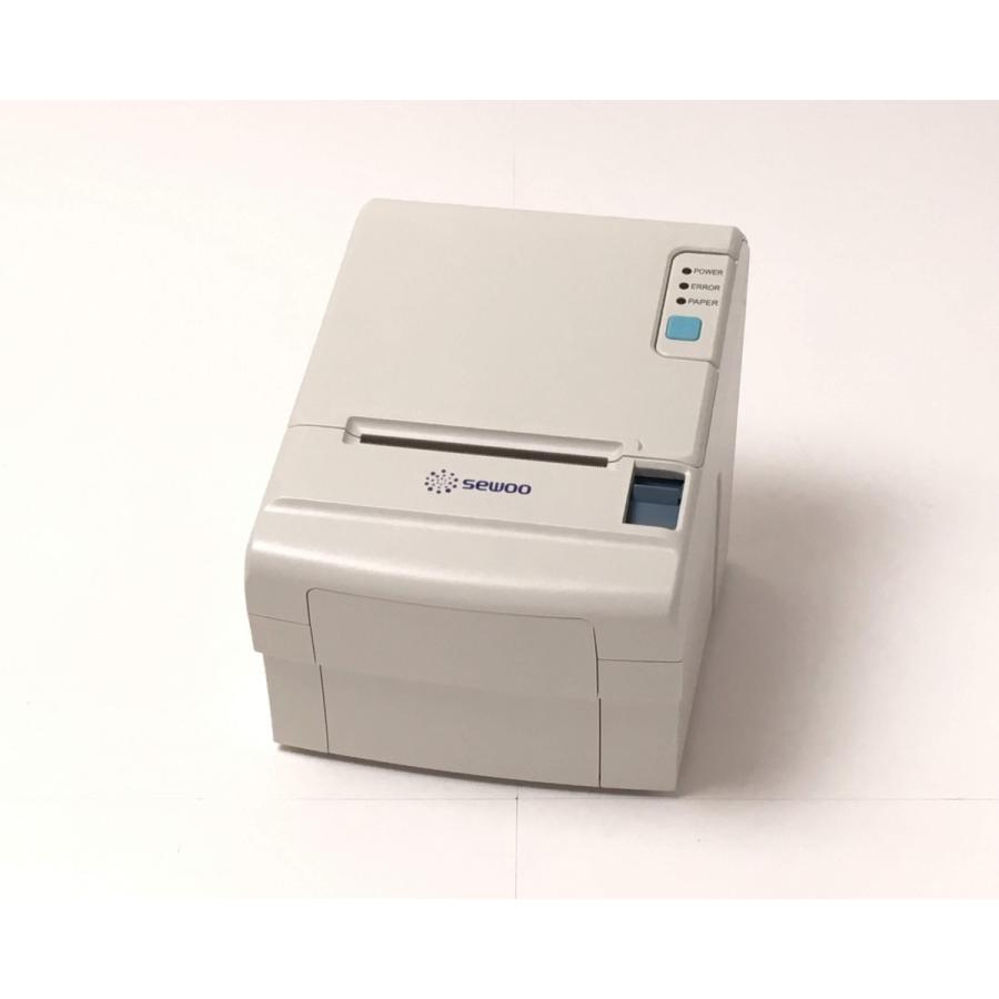 （優良中古）ウェルコムデザイン レシートプリンター　LK-T210(LAN/80mm)ホワイト