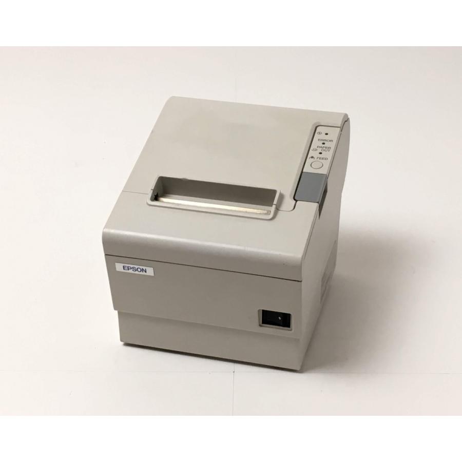 （中古）EPSON レシートプリンタTM-T884(RS232C/58mm) ホワイト(電源別売)｜chu-konomori