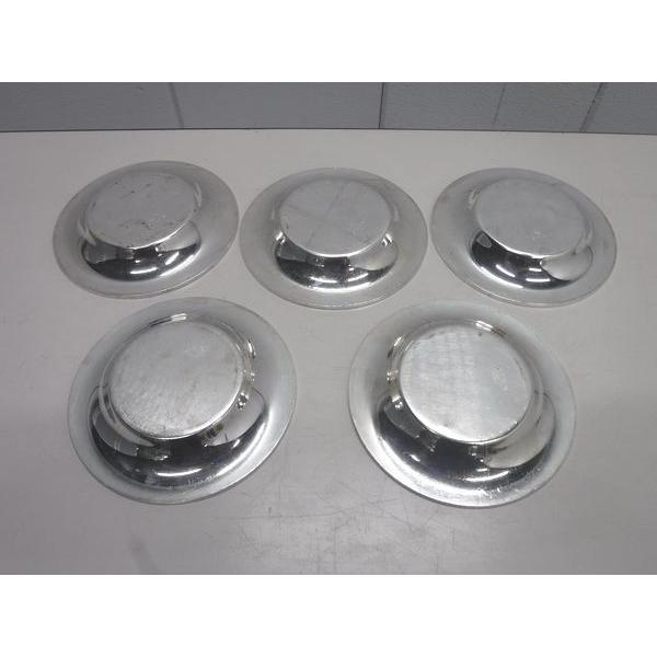 A1608◆洋白食器◆小皿5枚セット φ145 NT ニッケルシルバー 栃木 宇都宮 中古 業務用 厨房機器の画像