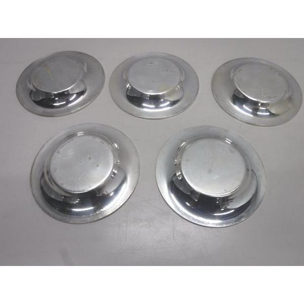 A1611◆洋白食器◆小皿5枚セット φ145 NT ニッケルシルバー 栃木 宇都宮 中古 業務用 厨房機器の画像
