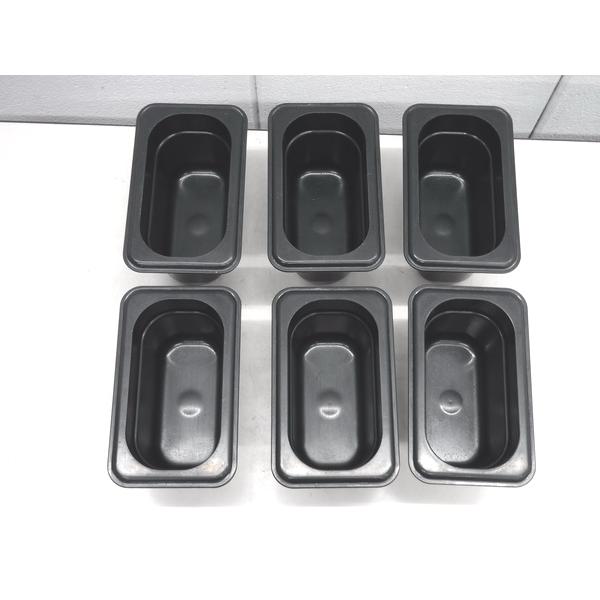B2308◇CAMBRO◇カムウェア・フードパン6個セット(ブラック) 176×108 