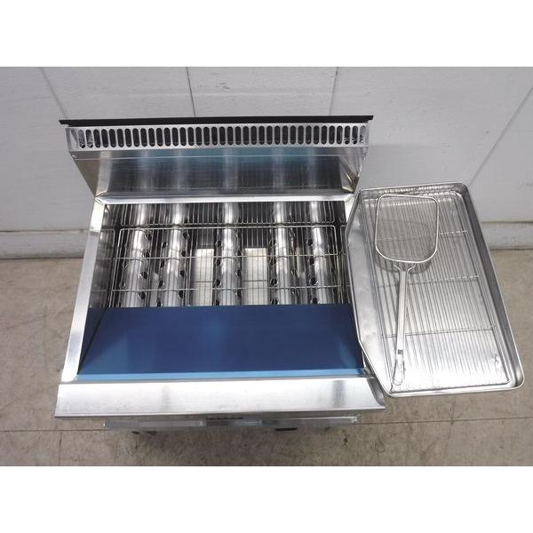 マルゼン1槽ガスフライヤー 都市ガス マルゼン 1槽ガスフライヤー MGF-18K 18L W430×D600×H800 都市ガス