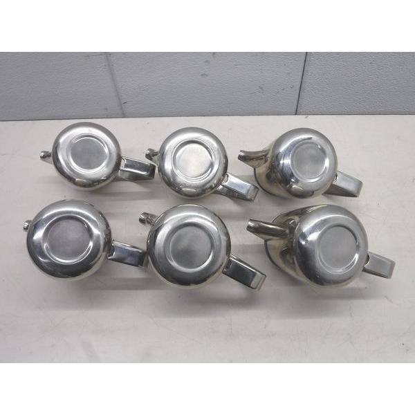 C291◆ステンレス製◆ソースポット6個セット たれ入れ φ80×H110 栃木 宇都宮 中古 業務用 厨房機器の画像