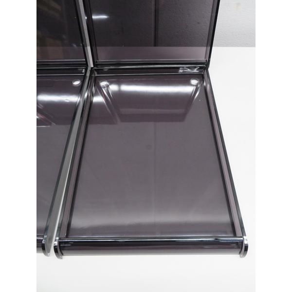 F116未使用品◆業務用◆アクリル角トレー6枚セット(黒) 265×390×20 栃木 宇都宮 中古 業務用 厨房機器の画像