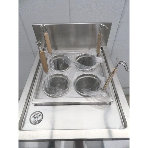 F1708◇ニチワ 2014年◇電気ゆで麺機(4テボ) ENB-450 3相200V F1708◇ニチワ 2014年◇電気ゆで麺機(4テボ) ENB-450 3相200V