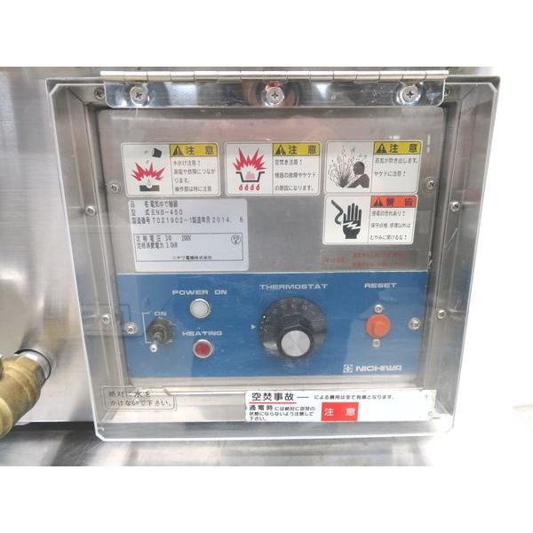 F1818◇ニチワ◇電気ゆで麺機(4テボ) ENB-450 3相200V 450×550 F1818◇ニチワ◇電気ゆで麺機(4テボ) ENB-450 3相200V 450×550