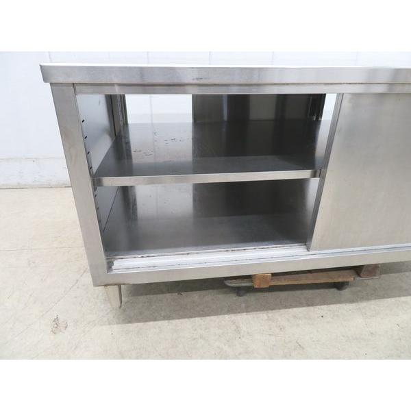 業務用 ステンレス製 マルゼン 調理台 両面式 引戸付作業台 作業