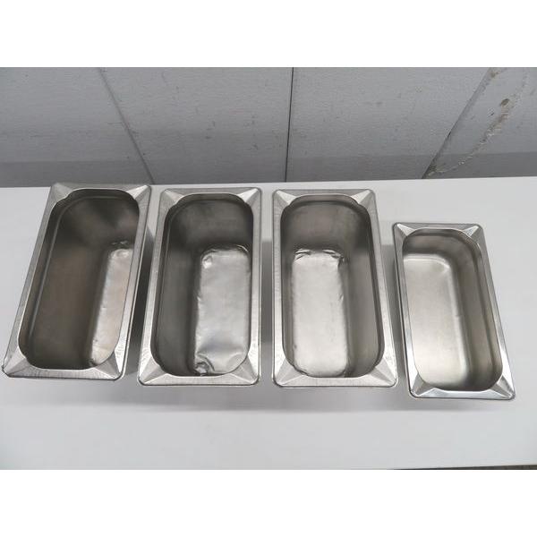 G1070◆ステンレス製◆1/3ホテルパン 4枚セット H100・H200 栃木 宇都宮 中古 業務用 厨房機器_1