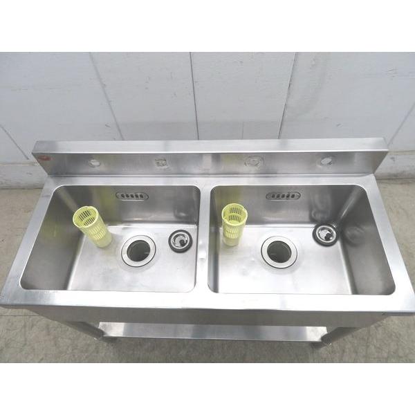 マルゼン（MARUZEN） G1864◇マルゼン◇ステンレス製2槽シンク 1000