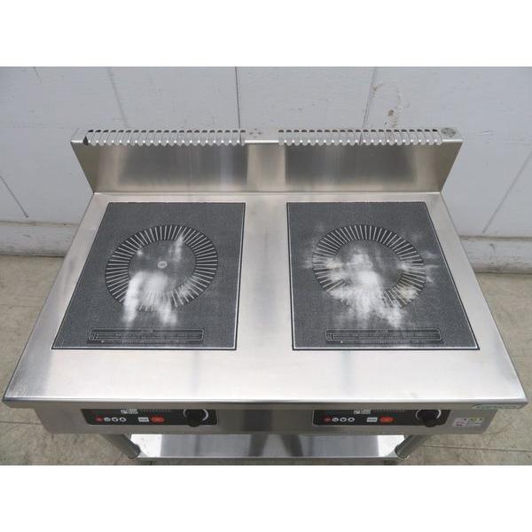 G889◇タニコー◇2口IH調理器 TIH-S55N 3相200V×2 900×600×800 G889◇タニコー◇2口IH調理器 TIH-S55N 3相200V×2 900×600×800