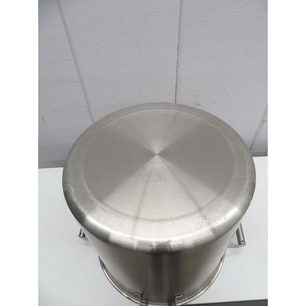 G900◇ステンレス製◇寸胴鍋(蓋付)注ぎ口付 取手3 φ45cm 栃木 宇都宮