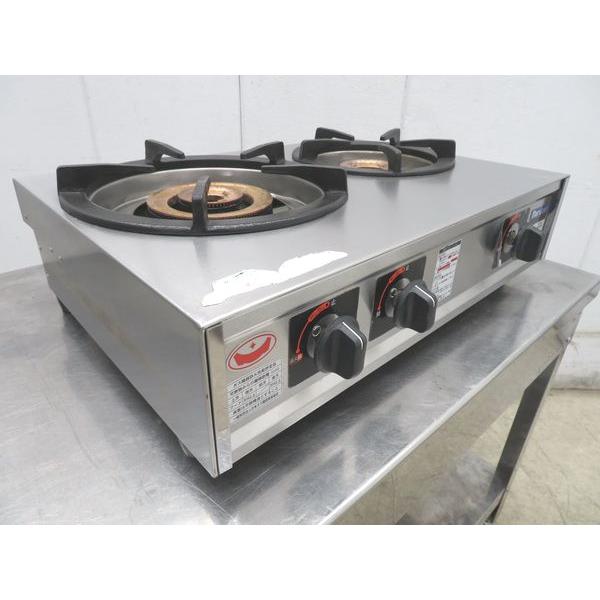 2019年マルゼン2口ガスレンジ ① 2019年マルゼン2口ガスレンジ 都市①