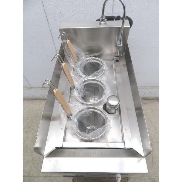 ニチワ 電気ゆで麺器 ENBN-C36SSP 3相200V (2013) H517◇ニチワ 2021年◇電気ゆで麺器 ENBN-C36SSP 3相200V 320×600×800