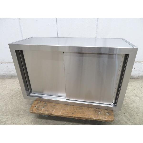 ステンレス 食器棚 調理台 厨房 業務用 飲食店 吊戸棚 750×450×700