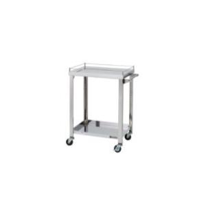 送料無料 新品 東製作所 天板コボレ止め付ステンレス製ワゴン　900*600*800 4GWG3-900H