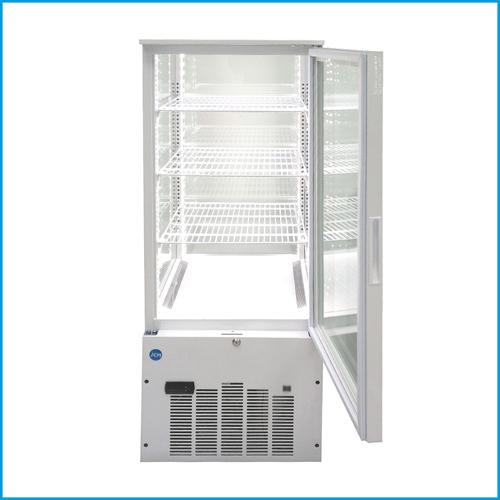 中古JCMS-240 4面ガラス冷蔵ショーケース JCM(業務用厨房機器) JCM 4面ガラス冷蔵ショーケース 片面扉 2